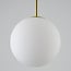 Pendant light Signe gold with opal white glass - 3-step dimmable, 2700K