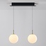 Luxury pendant lamp Svea Gold with opal white glass - 3-step dimmable, 2700K