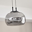 Pendant lamp with smoked glass and 3-step dimmer - Mette