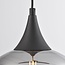 Track pendant light 1-phase Nill with smoked glass and mirror effect
