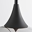 Modern pendant lamp with smoked glass, 3-light - Loua