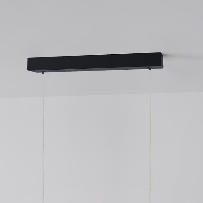 Minimalist up and down light Andre - 3-step dimmable LEDs - Black