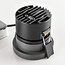 9W recessed spotlight Meya with ring 1 - dark grey