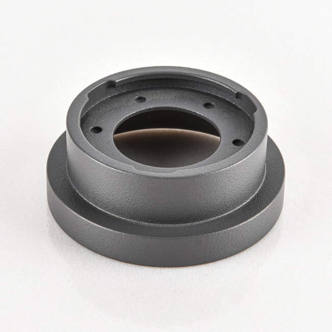 9W recessed spotlight Meya with ring 1 - dark grey