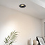 9W recessed spotlight Meya with ring 2 - Black
