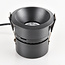 9W recessed spotlight Meya with ring 3 - Black