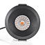 9W recessed spotlight Meya with ring 3 - Black