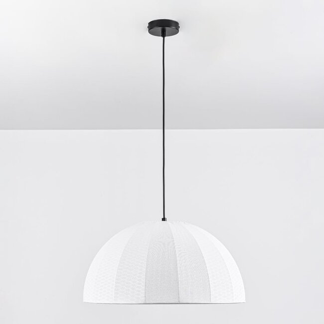 pendant light Karan - natural fabric shade