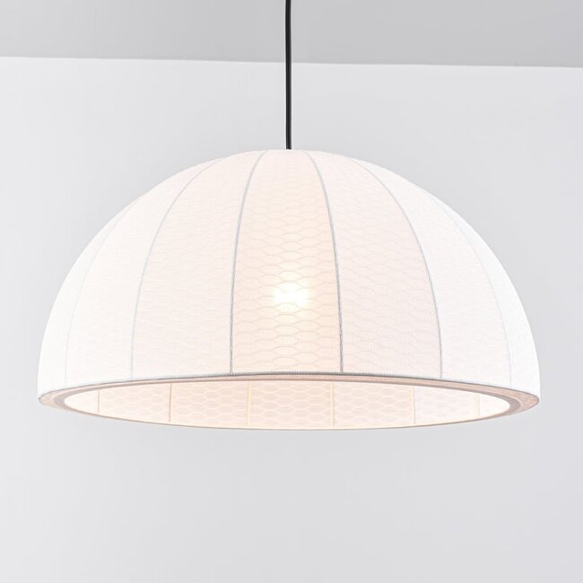 pendant light Karan - natural fabric shade