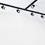 1-phase track system set of 1.5 metres with Sev spotlights, 3-step dimmable