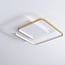 Design 2-light ceiling light Rune with dimmable LEDs - square
