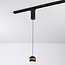 7W track spotlight for 1-phase track system Ona, dimmable, black (sold individually)