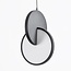 1-phase 7W LED track spotlight Omri, dimmable, black