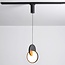 1-phase 7W LED track spotlight Omri, dimmable, black