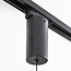 1-phase 7W LED track spotlight Omri, dimmable, black