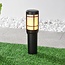 Solar lamp with flame effect Nikko - set of 4
