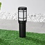 Solar light with flame effect Nikko - set of 4