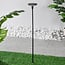 Modern solar outdoor post light Eden - set of 2