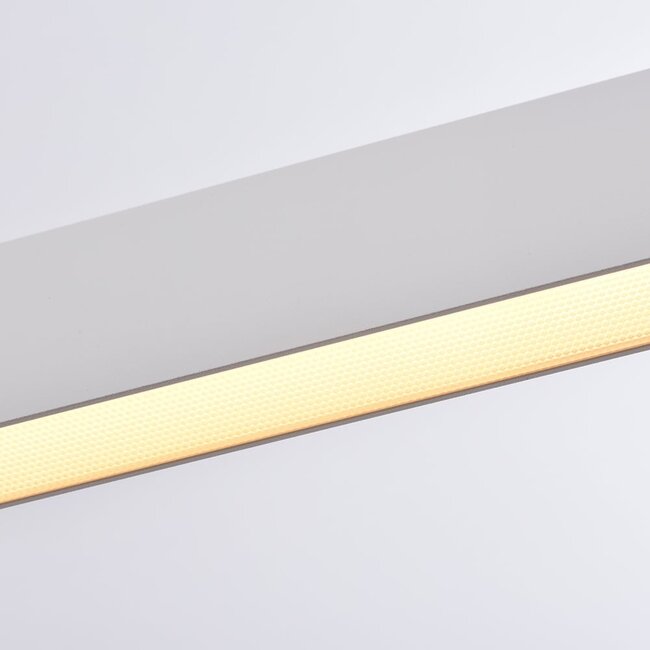 pendant light Abby - white with integrated LED and adjustable wattage