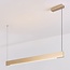 pendant light Abby - gold with integrated LED and adjustable wattage