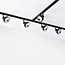 1-phase track system set of 3 metres with Joel spotlights, black