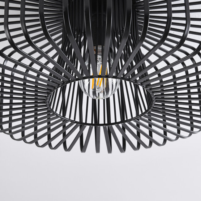 -light ceiling lamp Metallo - black