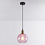 1-light pendant lamp Liya - red glass variant 2