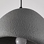 Wabi-Sabi pendant lamp Cemento grey stone effect - 38 x 30 cm