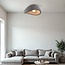 Wabi Sabi ceiling light Concrete Aura 60 x 47 cm with stone effect - grey