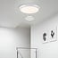 Ceiling light white Ø25.5 cm with sensor and adjustable colour temperature
