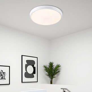 White ceiling light Ø35.2 cm with adjustable colour temperature