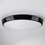 Black flush ceiling lights Ø35.2 cm with emergency unit - CCT switch 3000K/4000K/6000K