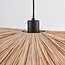 Hanging lamp with raffia paper Ø58 cm - Bahan