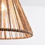 Bohemian pendant lamp with braided rope, 3-light - Tiga