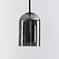 Pendant light Topel bell jar shape - smoked glass