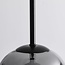 Pendant light Topel bell jar shape - smoked glass
