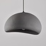 Wabi Sabi pendant light Urban Stone with grey stone pattern - 48 x 38 cm