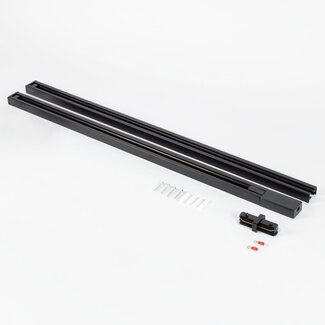 1.5 metre starter set for 1-phase track lighting, black