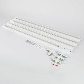 3 metre Starter set for single-phase Track lighting - White