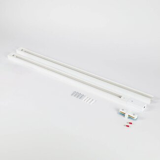 1.5 metre starter set for 1-phase track lighting, white