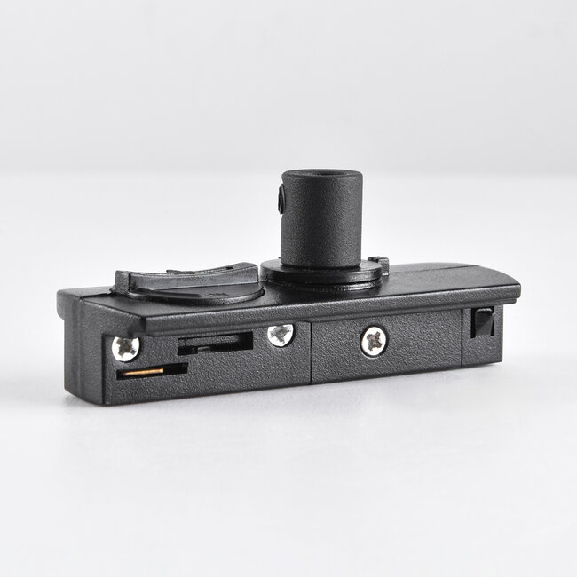 1-phase rail pendant lamp adapter - Black
