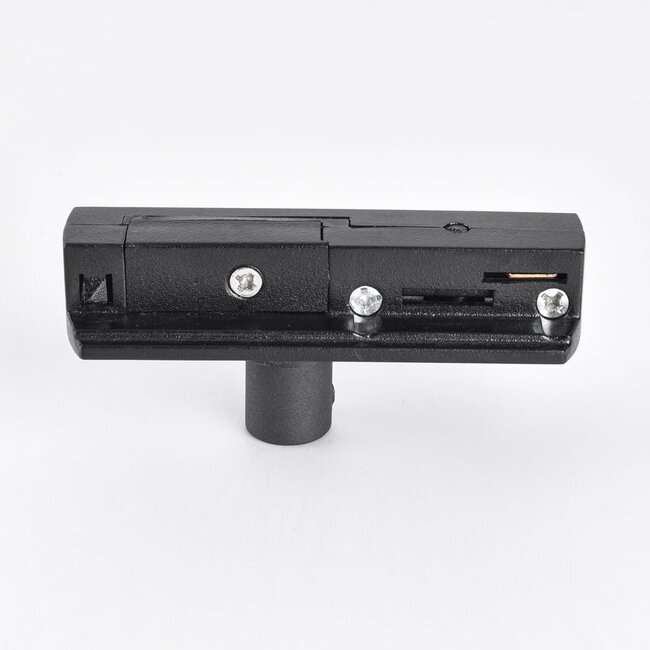 pendant light adapter for 1-phase track, black
