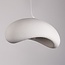 Wabi-Sabi Zenji pendant lamp 60 x 42 cm with stone effect - White