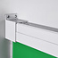 Surface-mounted emergency lighting, sideways wall mounting