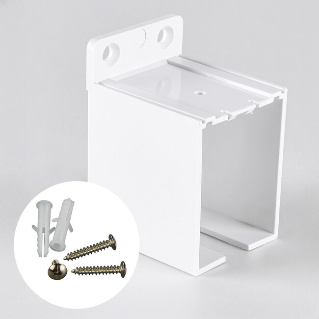 Surface-mounted emergency lighting, sideways wall mounting