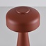 Rechargeable mushroom table lamp Soma with touch dimmer and integrated LED