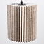 6-light pendant lamp with beige fabric lampshades - Vouw