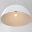 Modern Wabi-Sabi Sabi pendant lamp with White stone effect - Ø40 cm