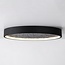 3-step dimmable ceiling lamp, Black with grey stone effect, Ø40, 18W