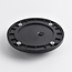 Solar surface-mounted outdoor spotlight Solarion 3000K (warm white) - black